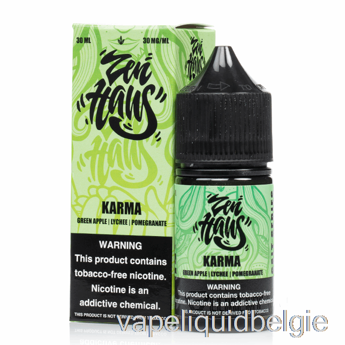 Vape België Karma - Zen Haus-zouten - 30ml 50mg